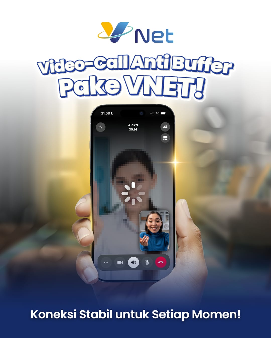 Video call anti buffering